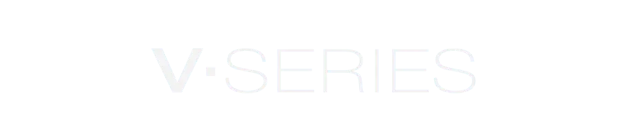 V Series White Logo  logo